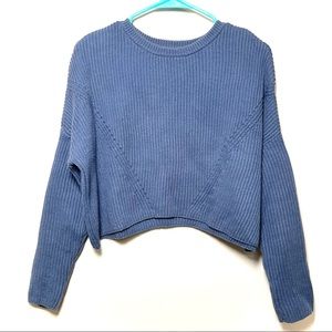 PacSun LA Hearts Boxy Pullover Crew Sweater